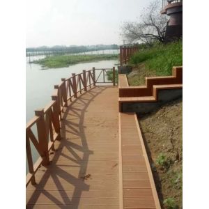 Waterproof Modern Wood Plastic Composite Decking