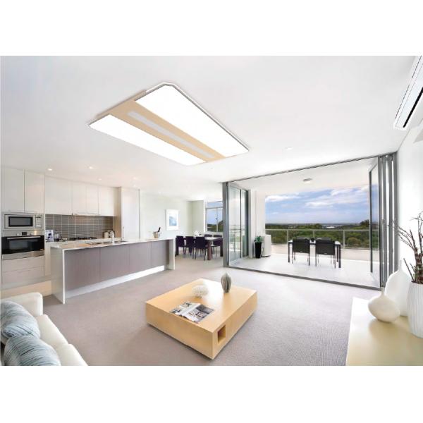 Indoor Home Decorative Square Led Ceiling Light 65W 6000LM With Remote Control