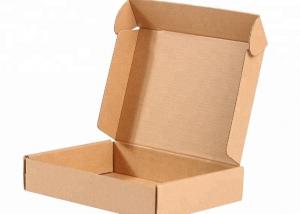 China Custom Corrugated Boxes Aircraft box Brown shipping box Clothing Mail box on sale