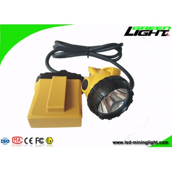 SOS Waterproof Led Headlamp 25000lux GL12-A LED 10.4Ah Anti Explosion PC Material