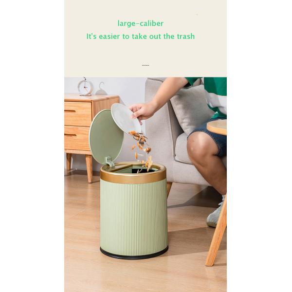 Smart Touchless Motion Sensor Trash Can Smart Trash Can Household Bedroom Trash Can with Lid