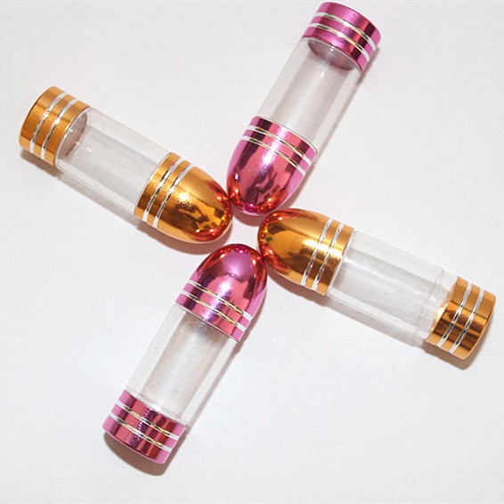 Plastic Blister Single Pill Container 3ml ISO9001 Metal Cap