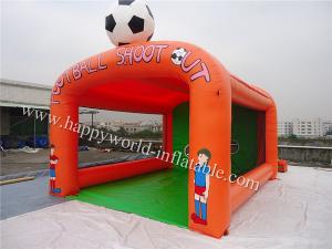 Quality indoor football field for sale , inflatable football goal ,portable soccer goal inflatable for sale