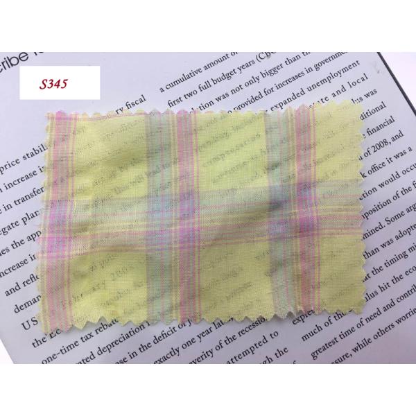 150cm Thin Lattice Gingham Check Fabric 60s 40s Cotton Fabric For Shirt
