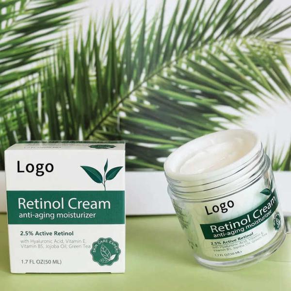 OEM Anti-Aging Facial Cream for Skin Care Collagen Infused Retinol Whitening Anti-Wrinkles Brightening and Moisturizing