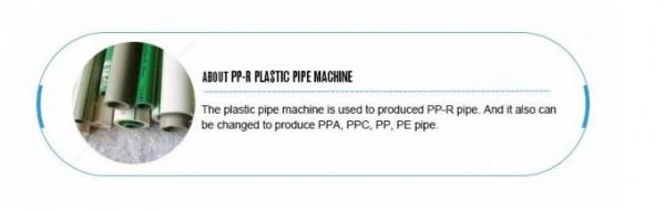 PPR Water Supply Pipe Production Line, PP-R Water  Pipe Extrusion Line