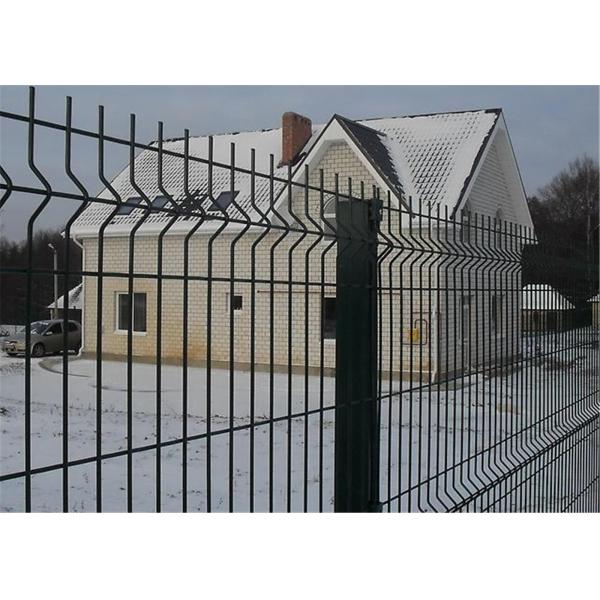 Galvanized, PVC, Powder Coated Welded 3D Fence Panel