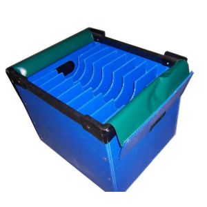 Quality Plastic Turnover Box PP Hollow Sheet Corrugated Board Lining Partition Carton for sale