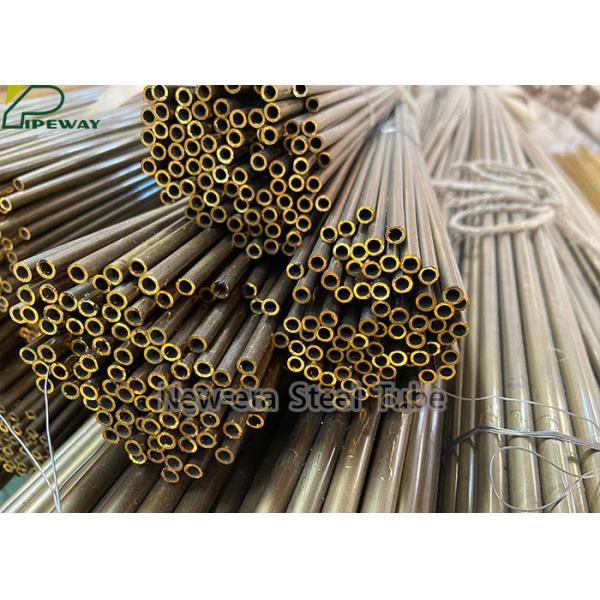 Light Drawn ASTM B111 C68700 0.5mm Wt Copper Alloy Tube