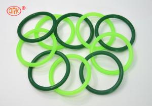 Quality Fluorine Rubber Seals O Ring Heat Resistant , Green O Rings For Aircraft Engine for sale