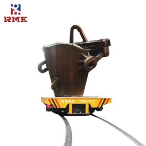 Automatic Wireless Ladle Transfer Cart For Metallurgical Casting Industry