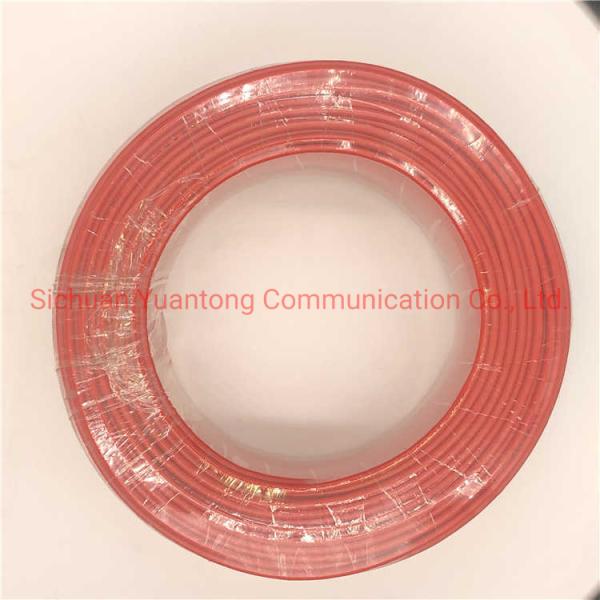 FTTH Hybrid Composite Cable , G657a2 LSZH Fiber Copper Hybrid Cable