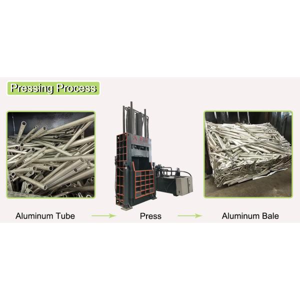 Y82-315 Waste Paper Baler , Plastic Film Baler Hydraulic Driven Recycling Vertical