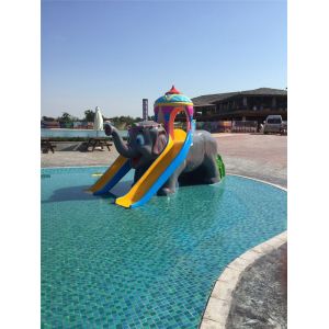 Water Amusement Park Carnivals Chimpanzees Mini Swimming Pool Fiberglass Slide