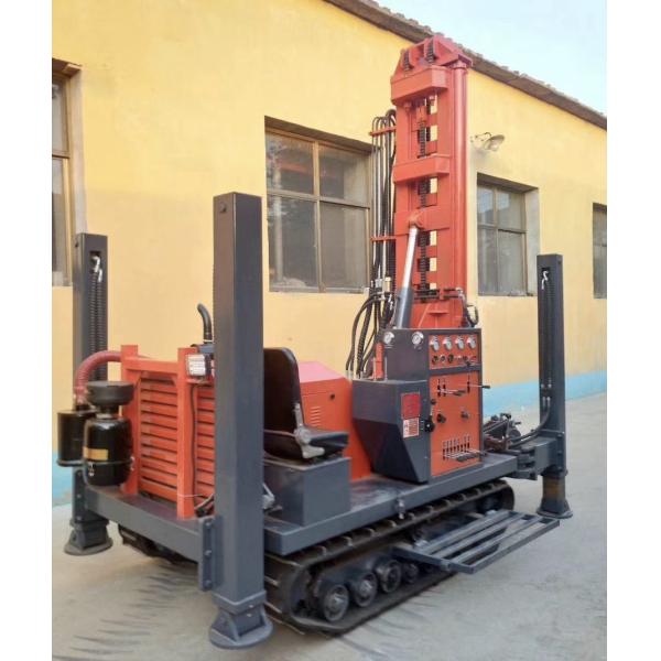 Water Well Drill Rig Machines Diesel Powered For 200m Drilling