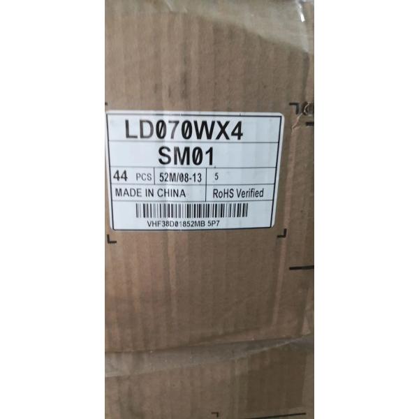 LG 7 Inch PDA Tablet PC LCD Module LD070WX4-SM01 800*1280 Pixels Panel 490CD/M2 34 Pin