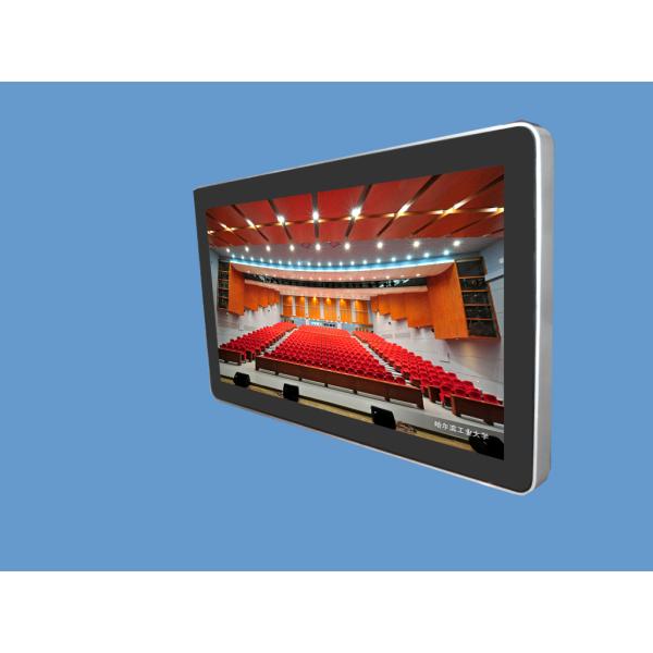 Wireless Connective Digital Signage Kiosk , Photo Subtitle Video Mode
