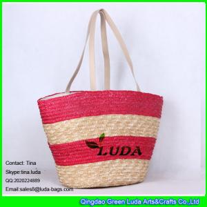 Quality LUDA Handmade Straw Bags Lady Straw Bags for sale