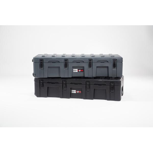 V7 Interlocking Car Roof Top Cargo Box Rugged 122L Capacity