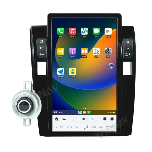 13.6 Inch Android Auto Stereo For 2007-2013 Toyota Tundra Navigation GPS Multimedia DVD Player Wireless Carplay 4G