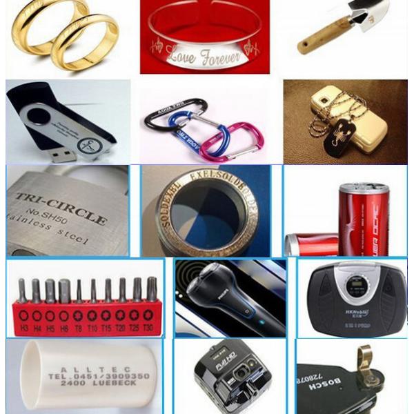 Precision 2D Metal Laser Marking Machine Air Cooling For Silver Bracelet Ring