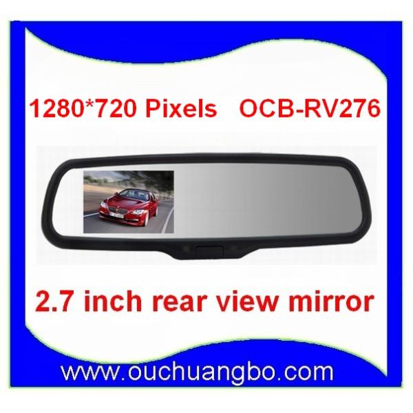 Ouchuangbo 2.7 inch TFT LCD screen HD 1280*720 Car Rearview Mirror Monitor OCB-RV276