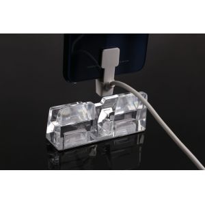 Quality COMER tablets acrylic Desktop shelves with alarm controller system for sale