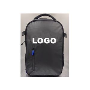 Buy cheap Polyester Racket Tote Bag , Sports Black Tennis Backpack Bag from wholesalers