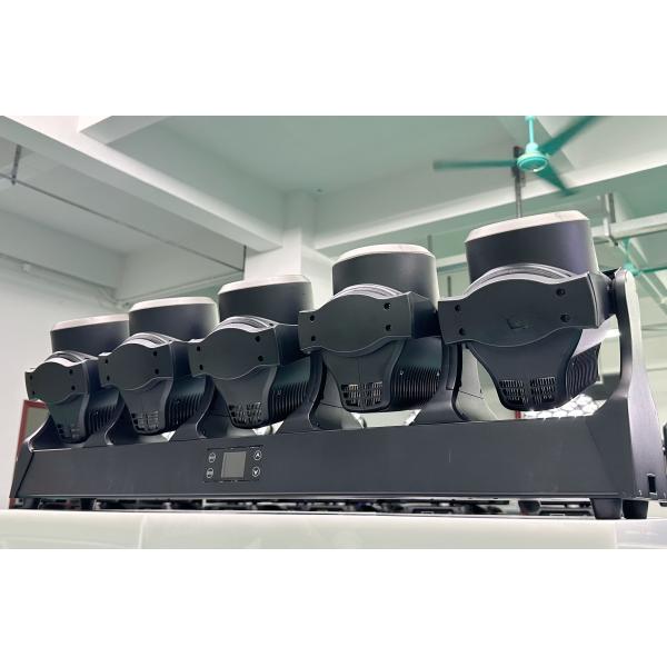 Newest 5 Eyes DMX Tornado 5*120W LED Beam RGBW Moving Head Rotating Light