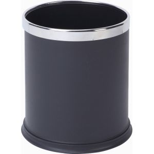 Quality Double Layer Coating 10L Barrel Plastic Waste Dustbin for sale