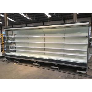 Remote Open Display Fridge Commercial Open Multidecks With Night Guard