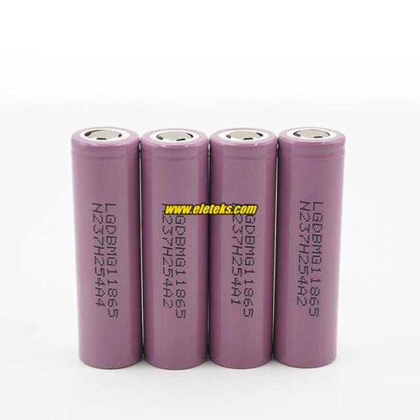 New and original 3.7V 18650 battery, MG1 18650 power bank 2900mah 10amp spec for vaping