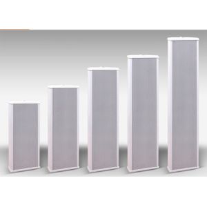 Quality Wall Mount Sound Column Speakers , Waterproof Outdoor Audio System for sale