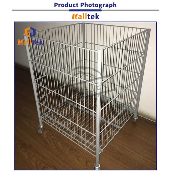 Custom Capacity Stackable Wire Baskets Stacking Wire Baskets For Storage