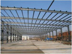 Quality C/Z Section Steel Purlins H Beams Steel Structure Warehouse Easy Installation for sale