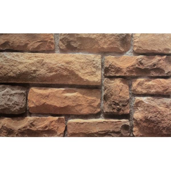 Fireproof Cement Stone Veneer 14mm Beige White Orange AAA Grade