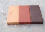 Low Water Absorption Outdoor Wood Floor Tiles , Thin Brick Pavers For Garden /