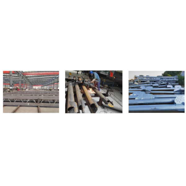 High Strength And Rigidity Substation Steel Structures Customizable Galvanized Steel Frames