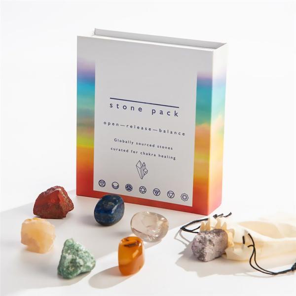 Custom Logo Luxury Sample Printed Paper Box For Stones High Durability