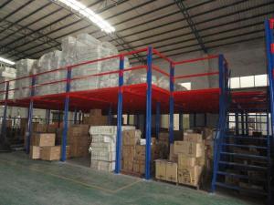 China Heavy Duty Industrial Mezzanine Floors Customized With Handrail / Stairs / Elevator on sale