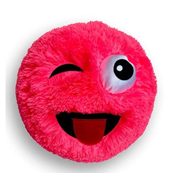 Green 30 cm Inflatable Fuzzy Monster Ball Soft Toy Ball for Throwing Catching and Kicking