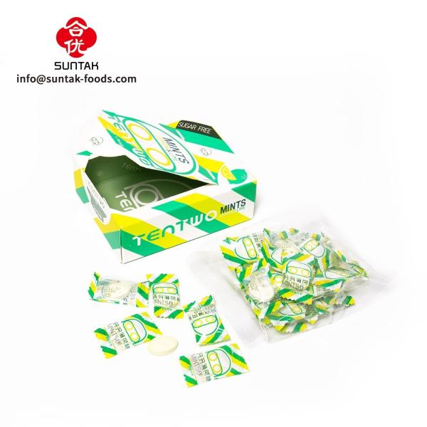 Sugar Free Grapes Flavoured Strong Mints Candy In Paper Box Pack