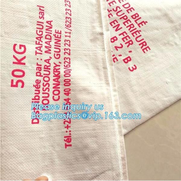 China PP Woven Bag/Sack for50kg cement,flour,rice,fertilizer,food,feed,sand,construction garbage pp woven bag for packin
