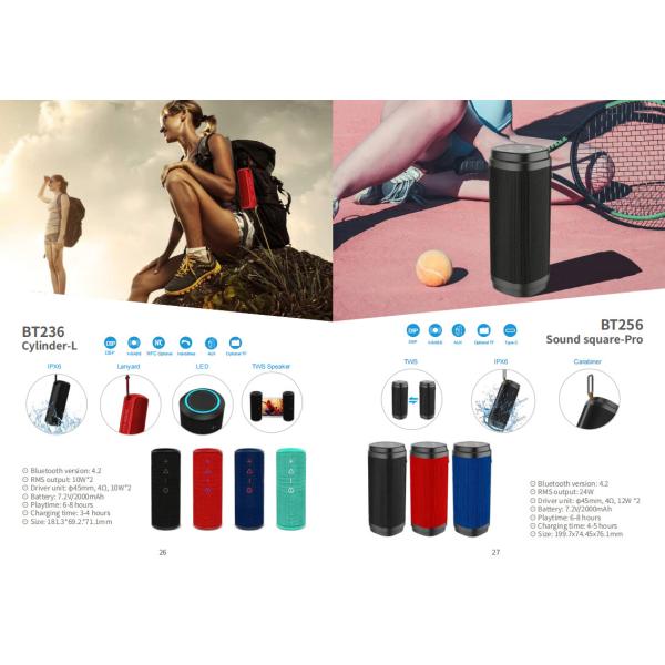 60W Waterproof IPX5 Bluetooth Wireless Speaker with TWS, DSP, TF Card, Equalizer & Subwoofer