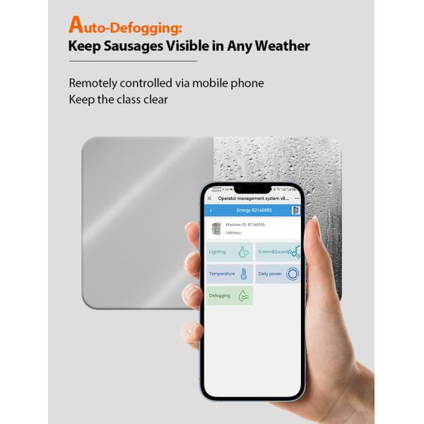 24/7 Profitable Sausage Vending Machine With Shelf Life Management Coin Banknote Operated