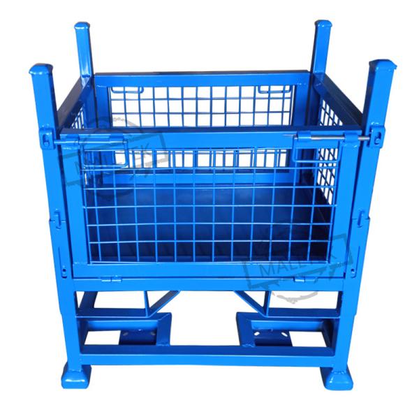 Four Wheels Auto Parts Stackable Pallet Cages Powder Coating