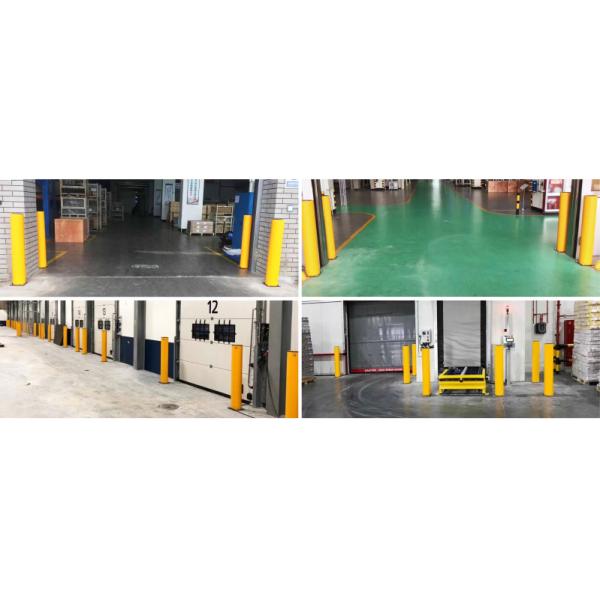 B06: Anti-Collision Guardrails Safety Post Warehouse Safety Bollard Traffic Guardrails