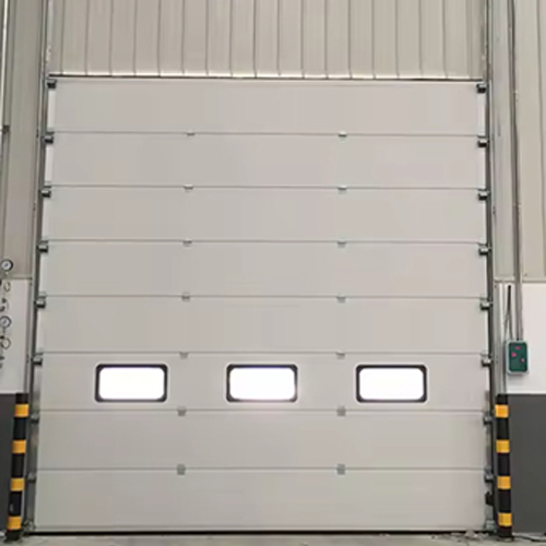 Wind-Resistant Level-11 Industrial Sectional Overhead Door For Parcel Sorting Centers