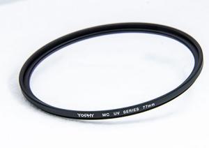 Quality 77mm High Definition Multi Coated Camera Lens UV Filter With Ultra Thin Elegant Black Frame for sale