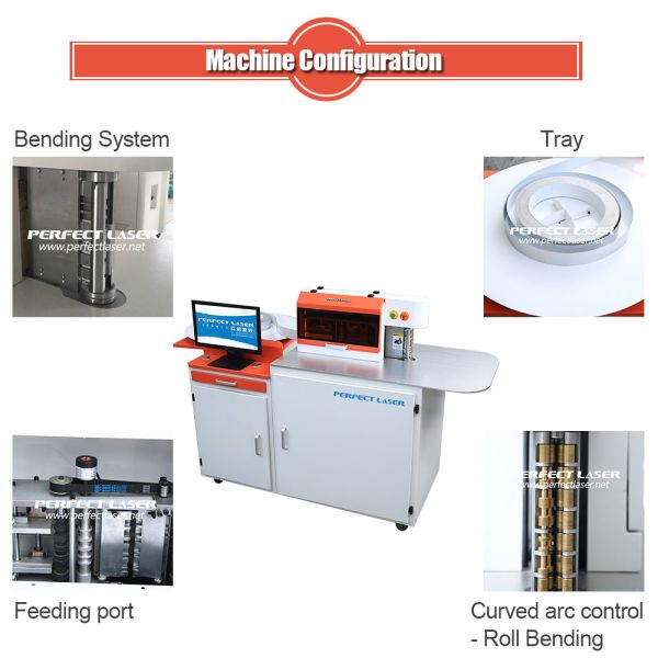 High Efficiency Billboard / Channel Letter Bending Machine For Advertising Industry